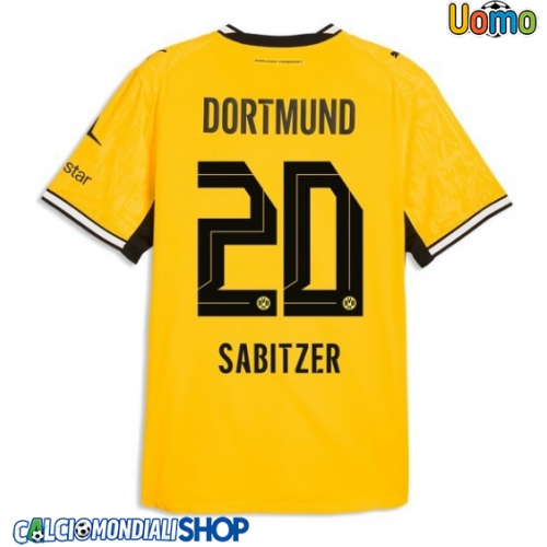 Maglie da calcio Borussia Dortmund Marcel Sabitzer #20 Prima Maglia 2026-27 Manica Corta